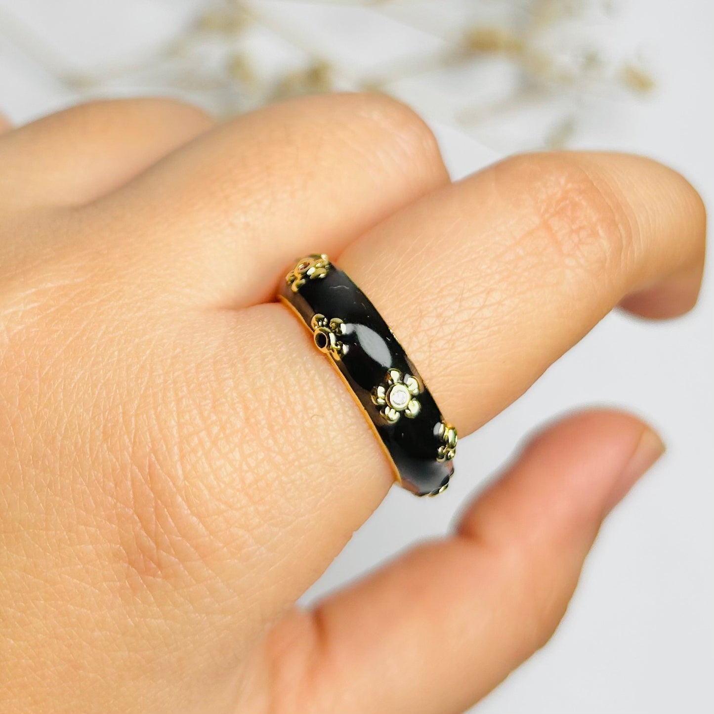 Stardust Petals Ring