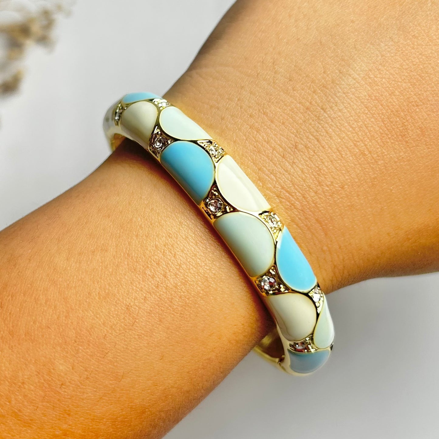 Ocean Petals Diamond Cuff