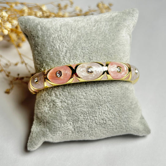 Blush Bloom Diamond Cuff