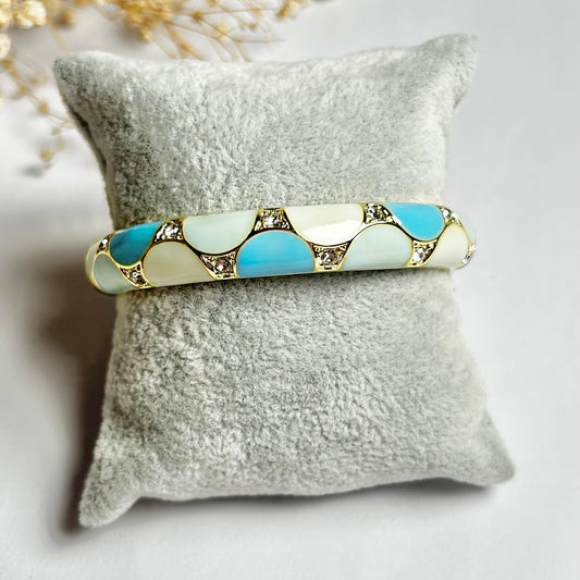 Ocean Petals Diamond Cuff