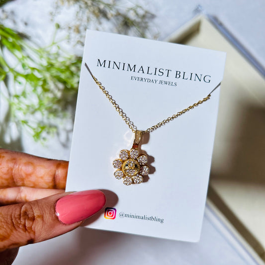 Daisy Rotating Necklace