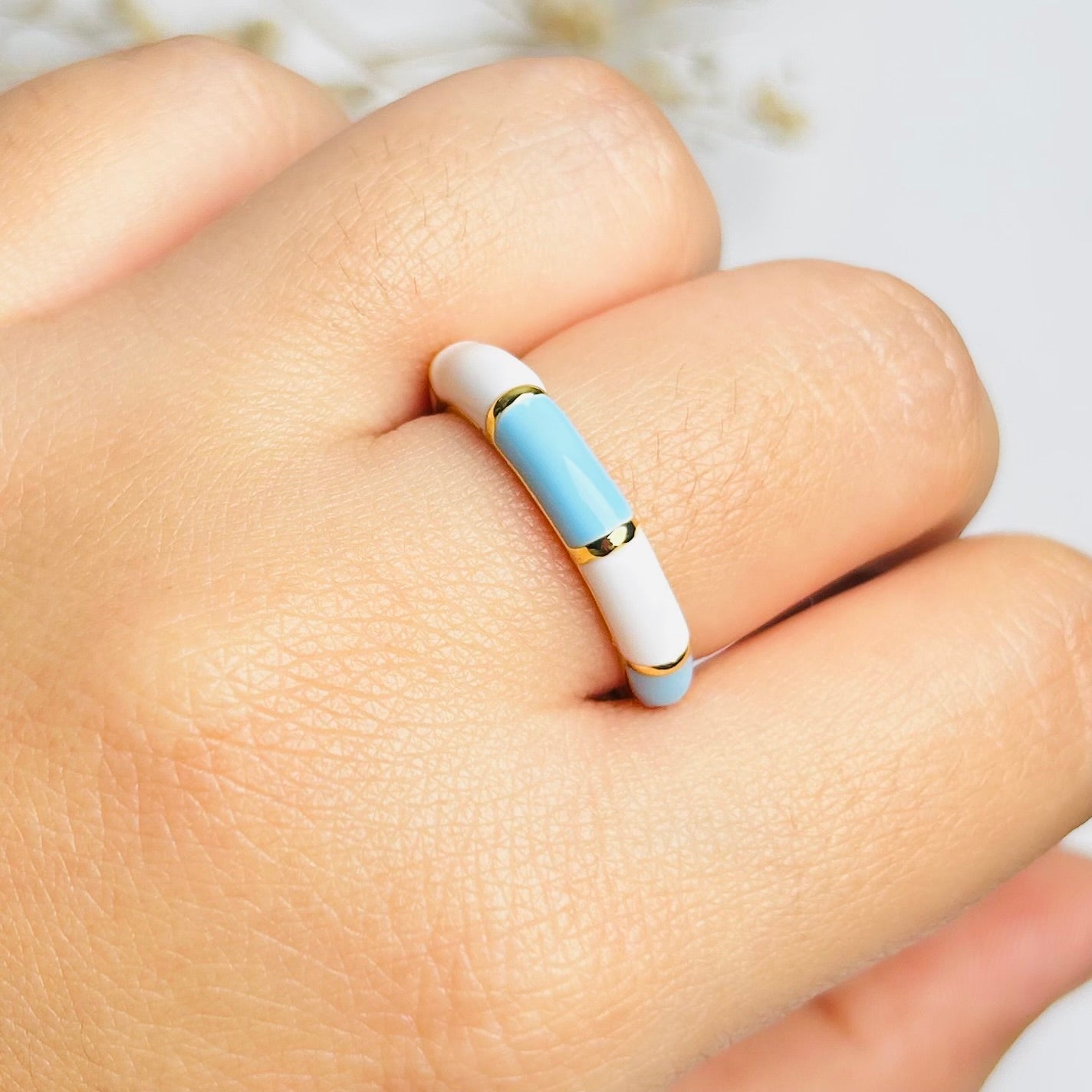 Cotton Sky Ring