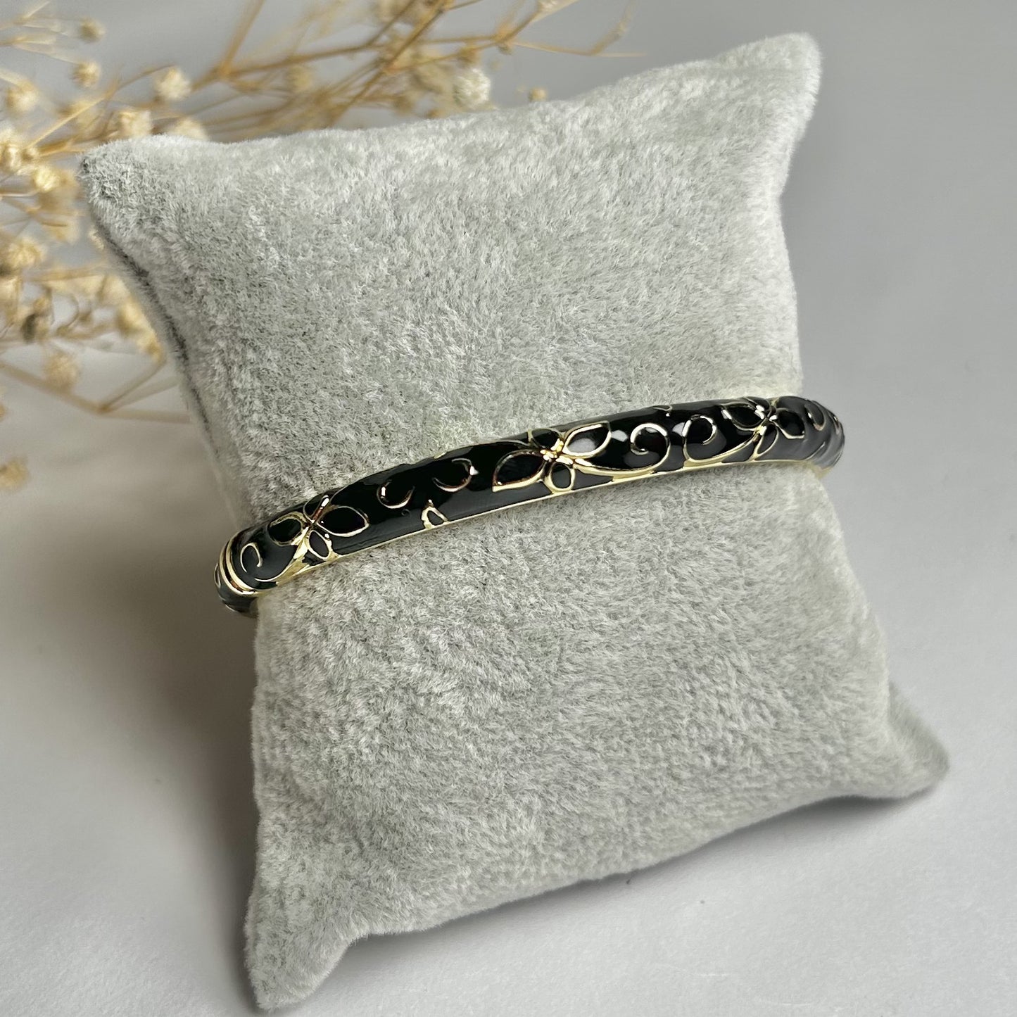 Midnight Bloom Cuff