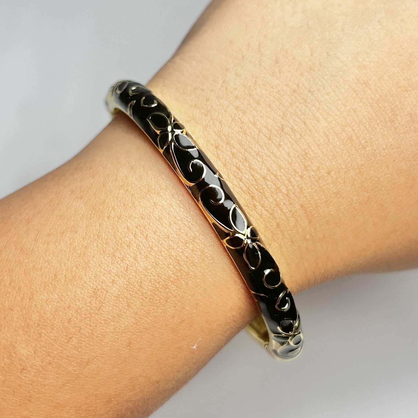 Midnight Bloom Cuff