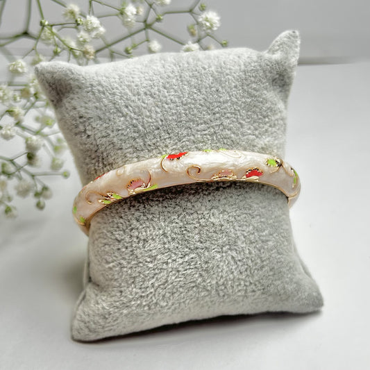 Ivory Bloom Vintage Cuff