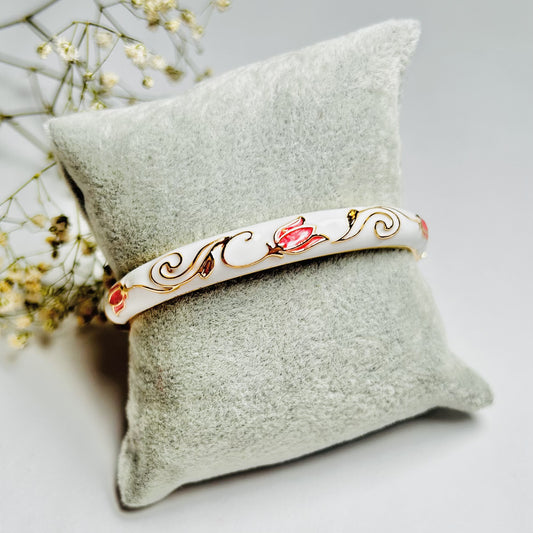 Lotus Frost Vintage Cuff