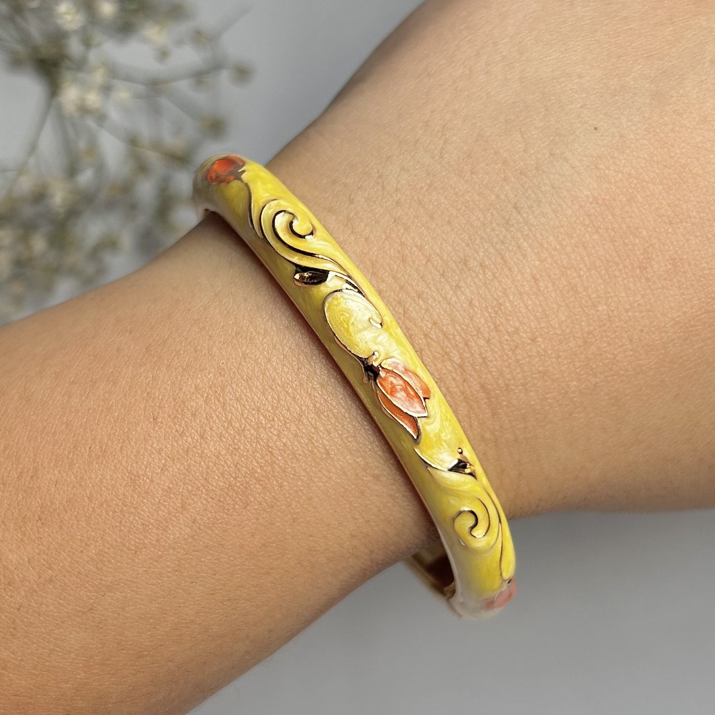 Sunny Bloom Vintage Cuff