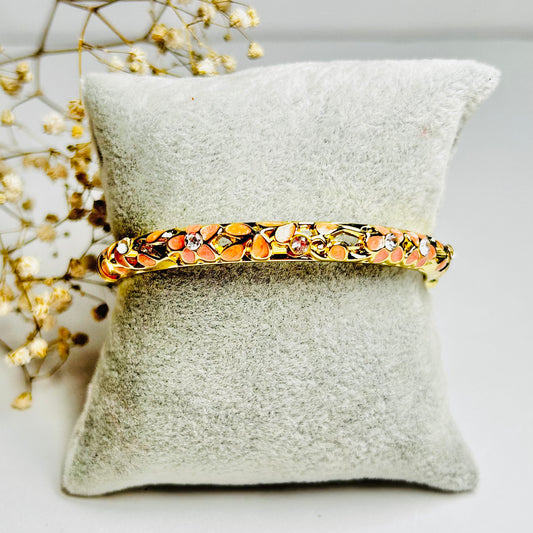 Blush Whisper Diamond Cuff