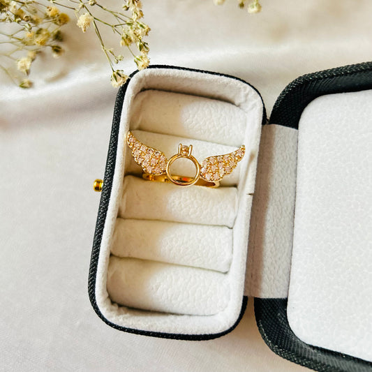 Wings stylish party wear ring for women