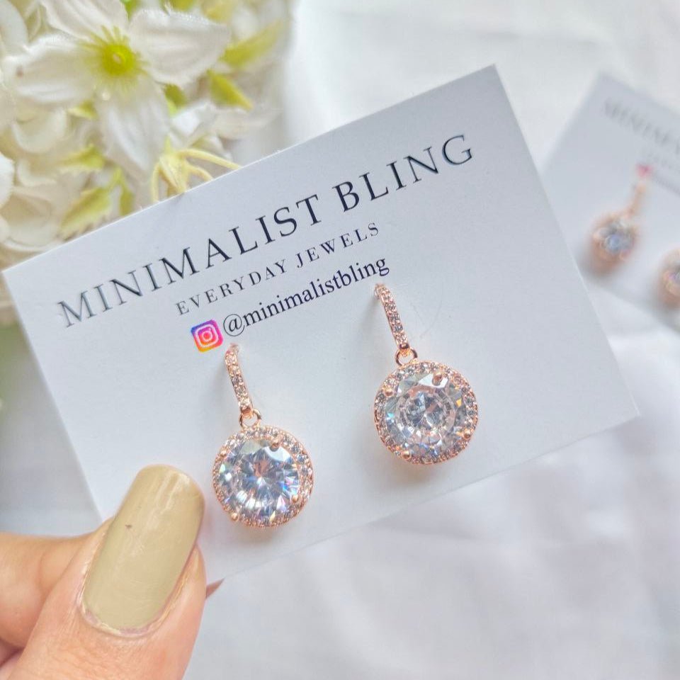 Cheryl Earrings - Minimalist Bling