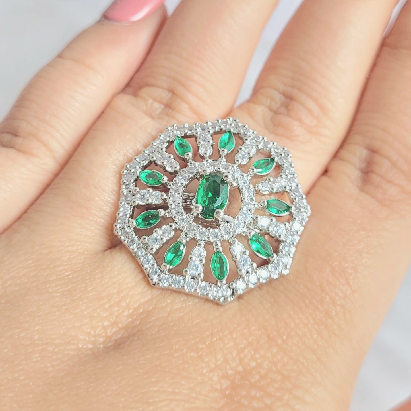 Jharokha Ring - Minimalist Bling