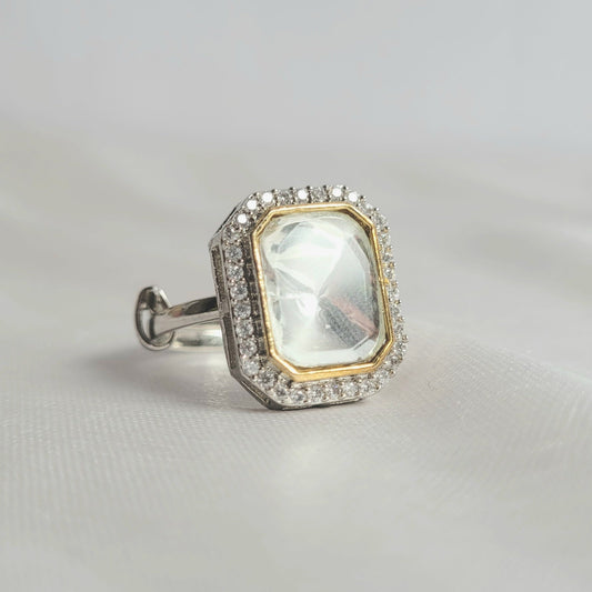 Noor Kundan Ring - Minimalist Bling