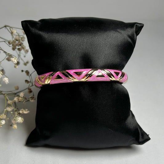 Fuchsia Star Vintage Cuff