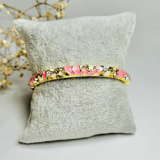 Rose Bloom Diamond Cuff