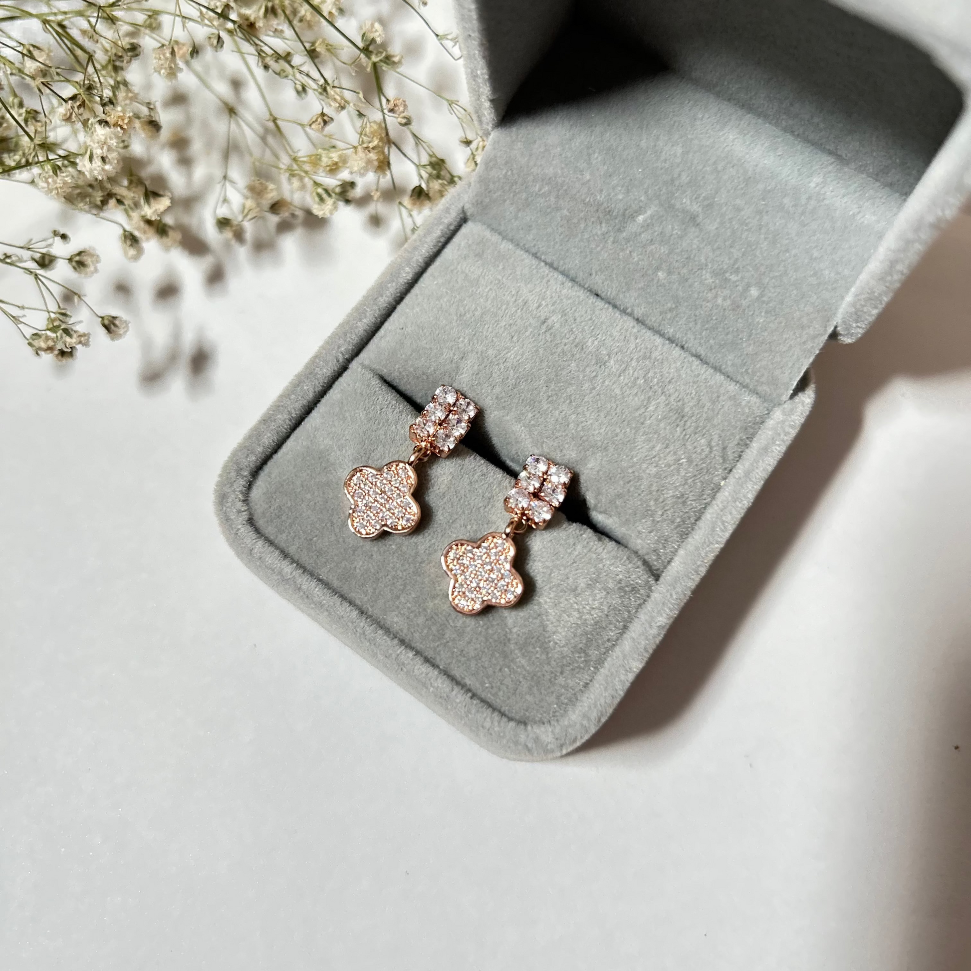Halley Studs Rose Gold