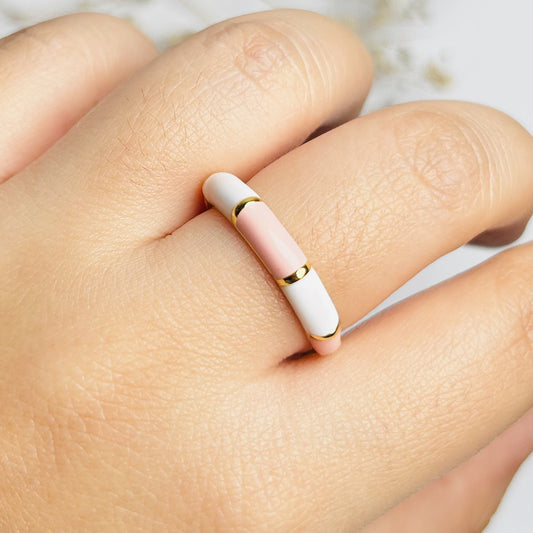 Blush Duo Ring