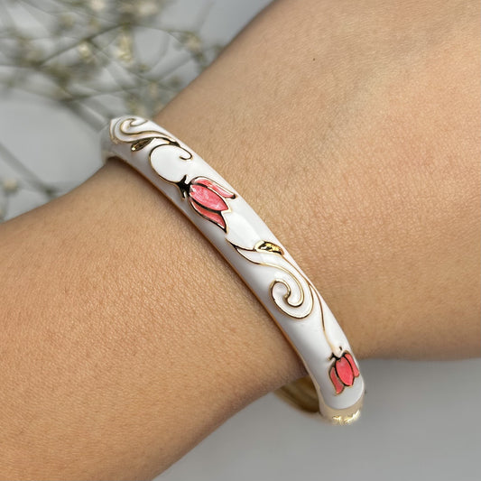Lotus Frost Vintage Cuff
