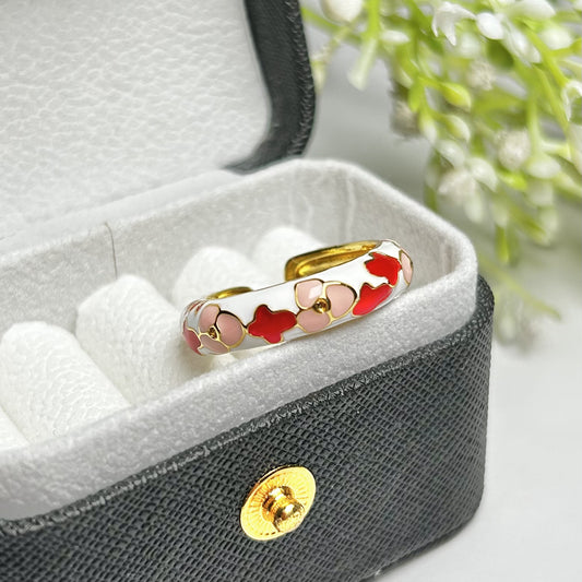 Scarlet Whirl Ring