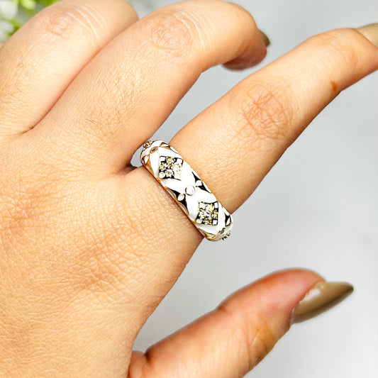Ivory Crest Ring
