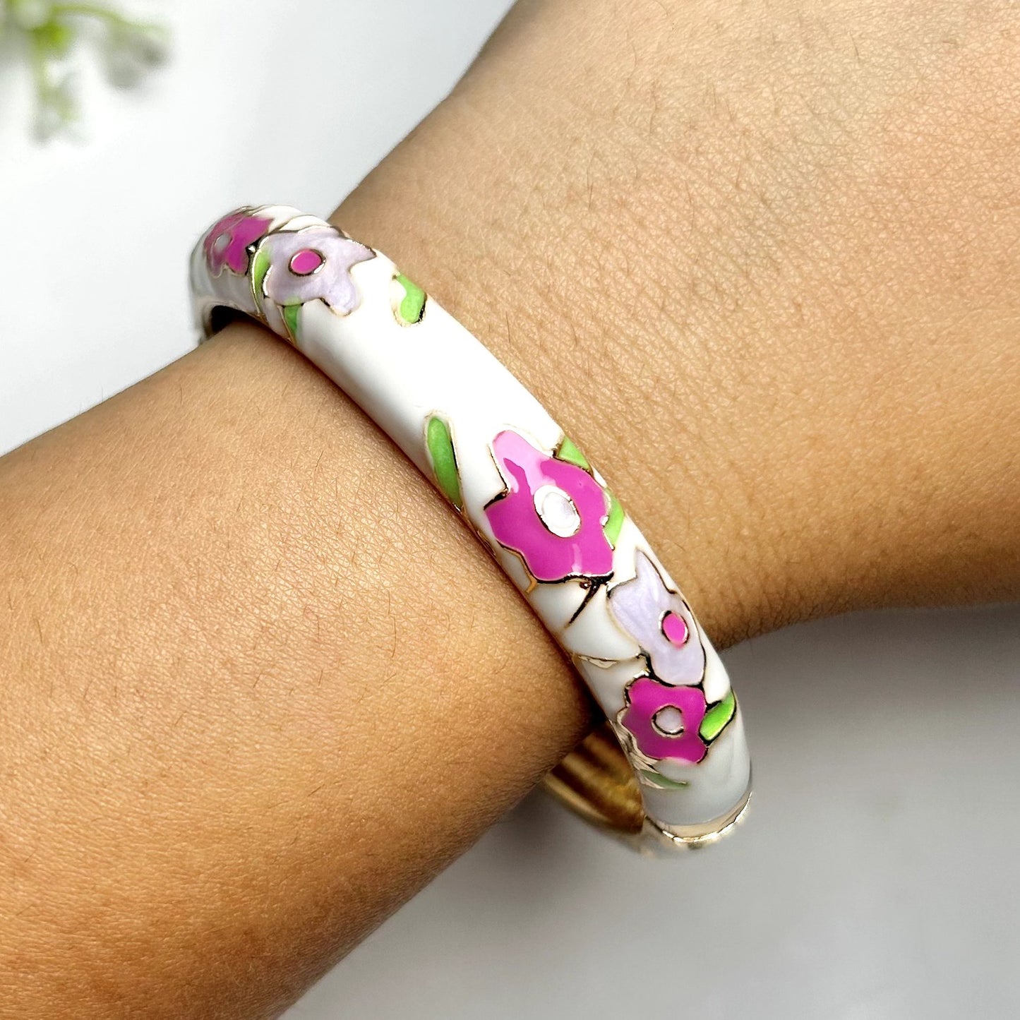 Fuchsia Haven Vintage Cuff
