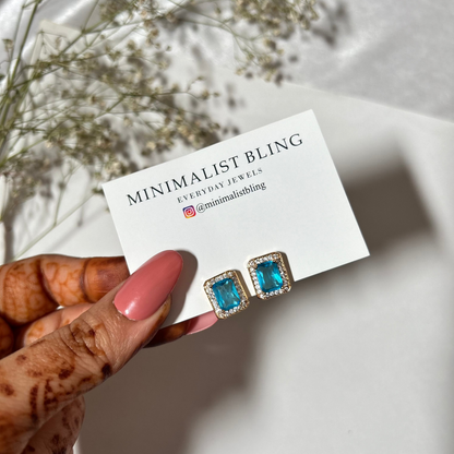 Mariposa anti tarnish studs for daily/office wear