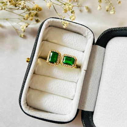 Mira solitaire office wear waterproof ring for women