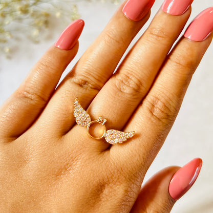Wings daily wear ring for women