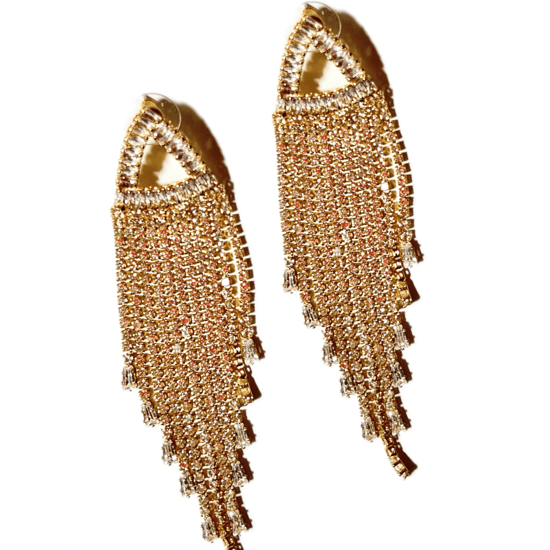 Juliya Earrings - Minimalist Bling