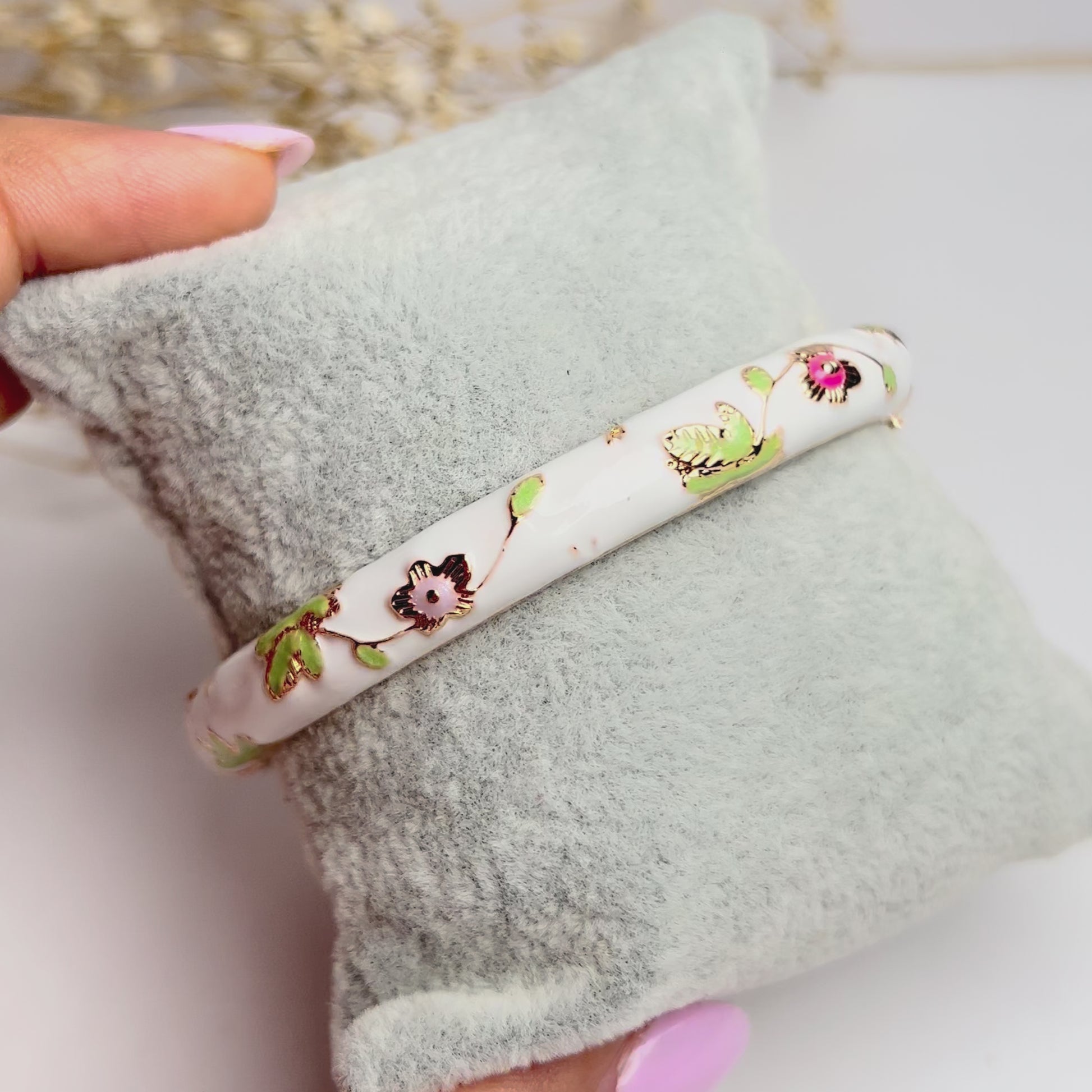 Floral bangles under 500