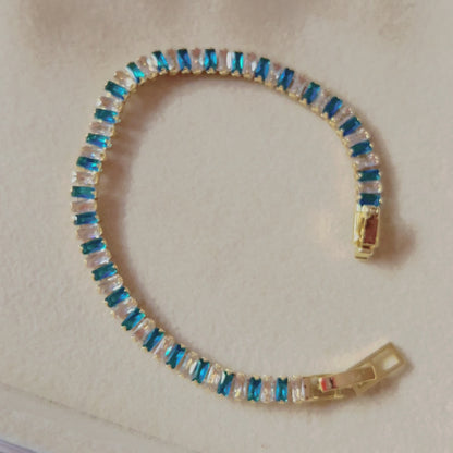 Tennis Gold Bracelets for Women