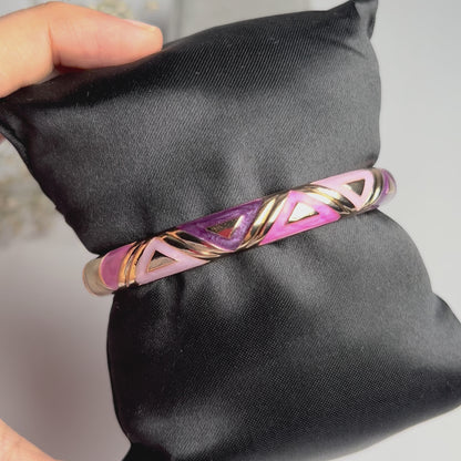Amethyst Muse Vintage Cuff