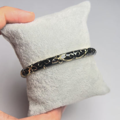 Midnight Bloom Cuff