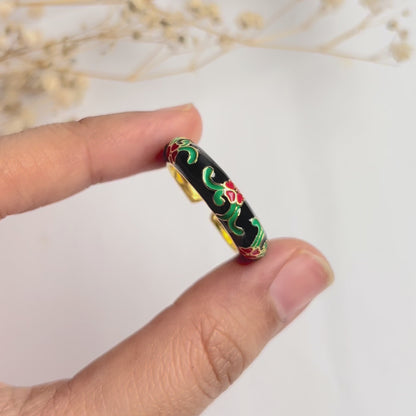 Midnight Garden Ring