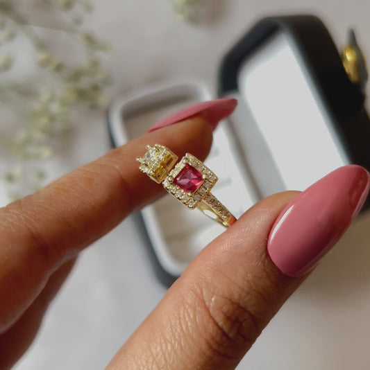 Glimmer daily wear modern ring for women
