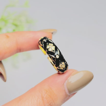 Midnight Muse Ring