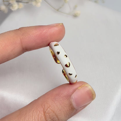 Gold Hearts Ring