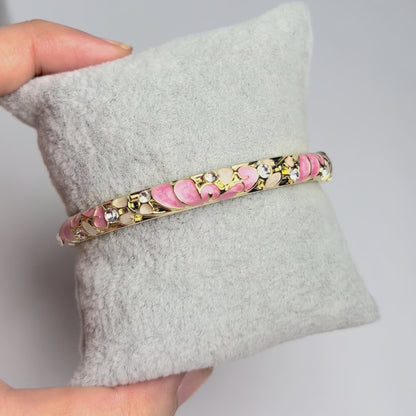 Rose Bloom Diamond Cuff