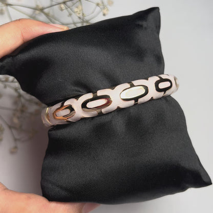 Opal Link Vintage Cuff