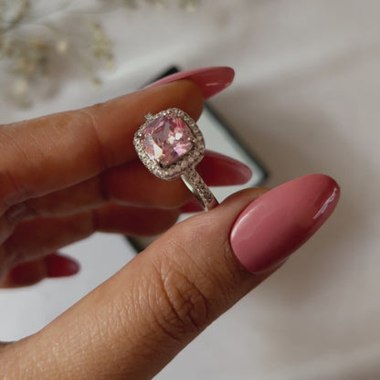 Cherry Blossom anti tarnish stylish ring for office wear