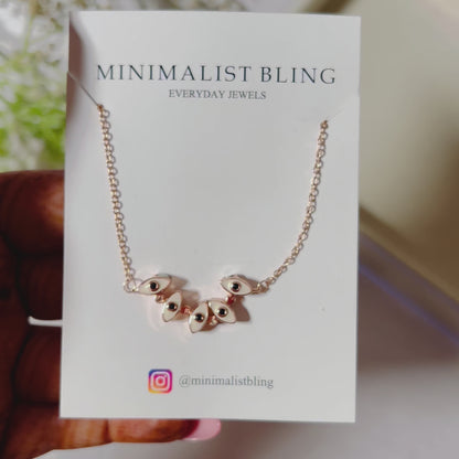 Magnetic Evil-eye necklace