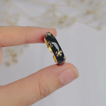 Stardust Petals Ring