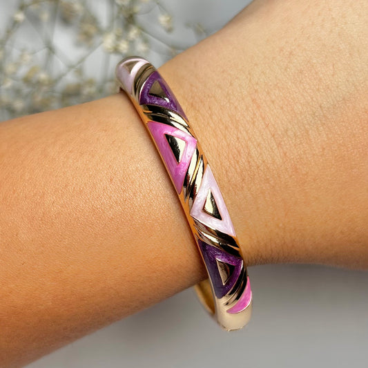 Amethyst Muse Vintage Cuff