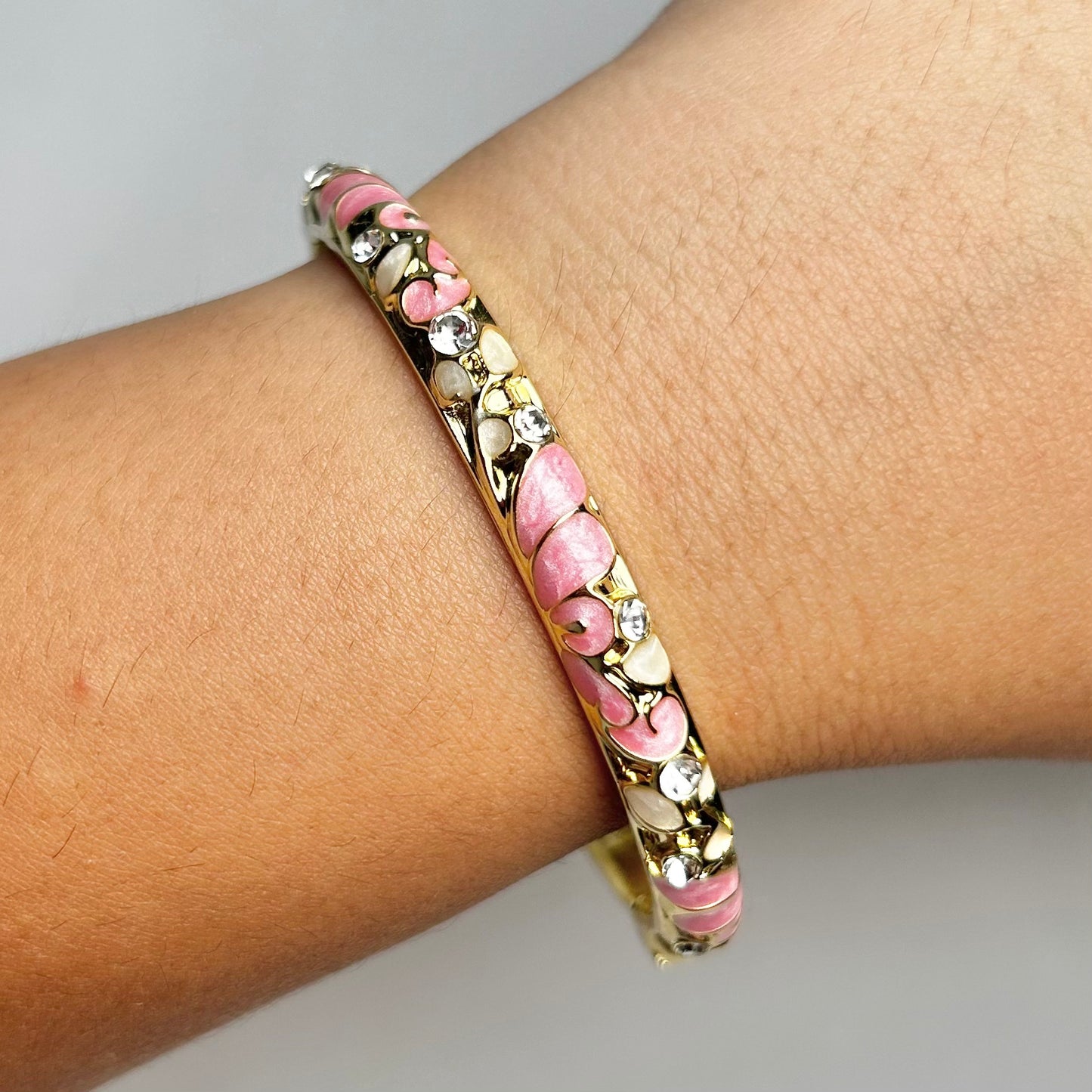 Rose Bloom Diamond Cuff