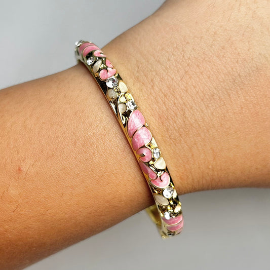 Rose Bloom Diamond Cuff